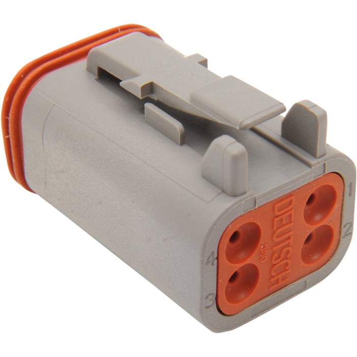 NAMZ 2120-0055 DP-4G Deutsch DT Sealed Connector Component — Wiring Connector Deutsch Plug - 4 Pin - Gray