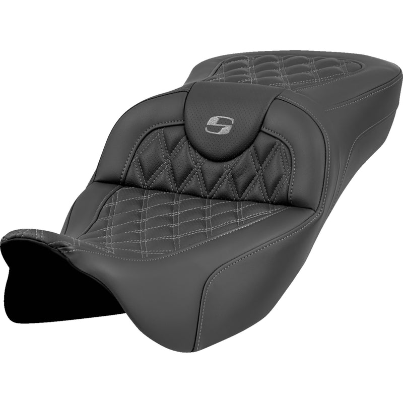 Saddlemen Roadsofa™ Seat - 808-07B-18402 For Harley Touring 2008-2025