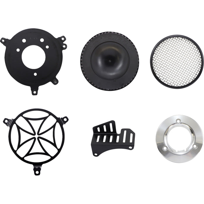 COBRA 1010-3007 606-0100-02B-SB Air Cleaner Kit - Black