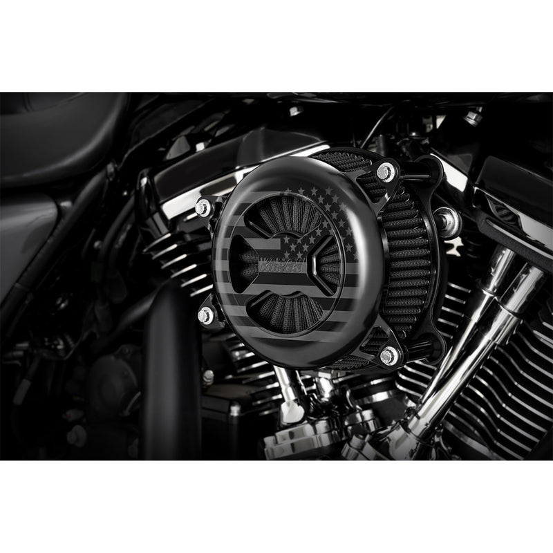 Vance & Hines VO2 America Air Cleaner - 42045FG For Harley Motorcycles 2017-2025