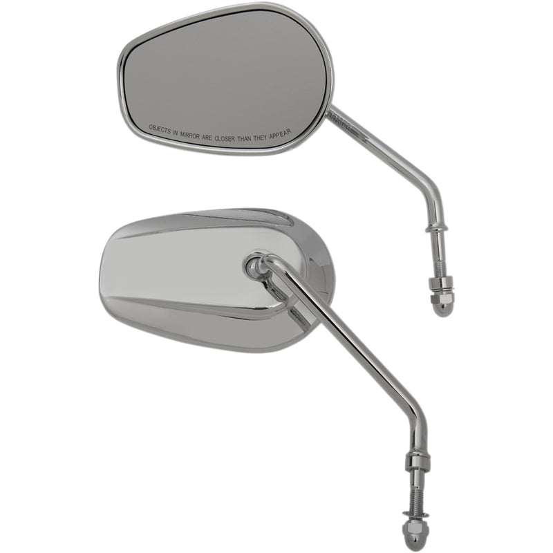 DRAG SPECIALTIES OEM-Style Teardrop Mirror Replacement Mirrors - Stem