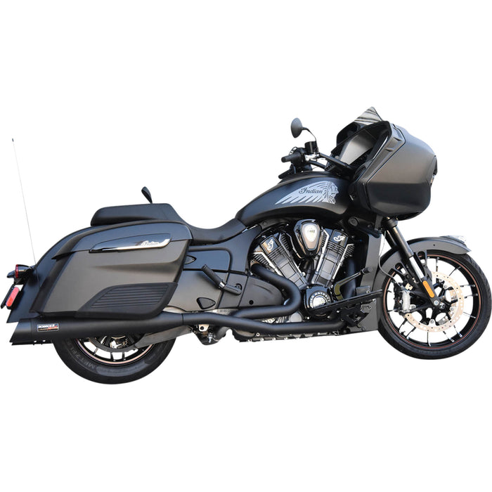 BASSANI XHAUST 1810-2809 8H16SB True Dual Exhaust System Exhaust Dual Challenger - Black