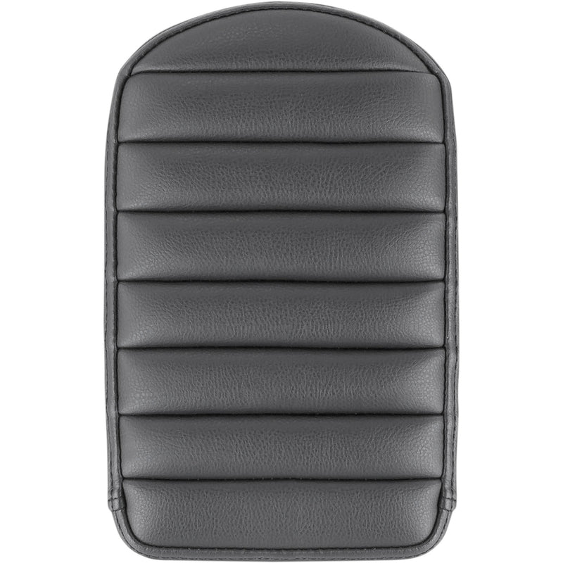 SADDLEMEN 0822-0418 041146 Sissy Bar Pad for Roadsofa™ Step-Up Seat Sissy Bar Pad - Tuck-n-Roll - Black