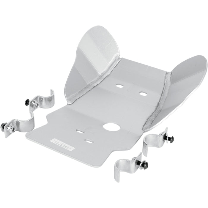 MOOSE OFFROAD 0506-0288 422 Aluminum Skid Plate — Skid Plate Skid Plate - Silver - Honda - CRF150 RB/R