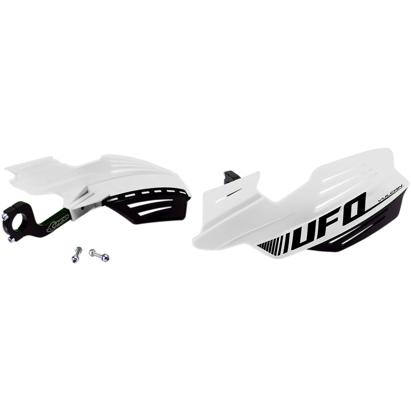 UFO 0635-1396 PM01650-041 Vulcan Handguards Handguards - Vulcan - White