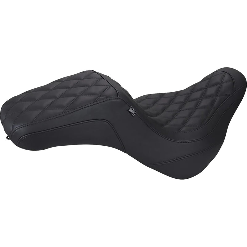 Mustang Squareback Seat - 78808 For Harley Softail 2018-2026