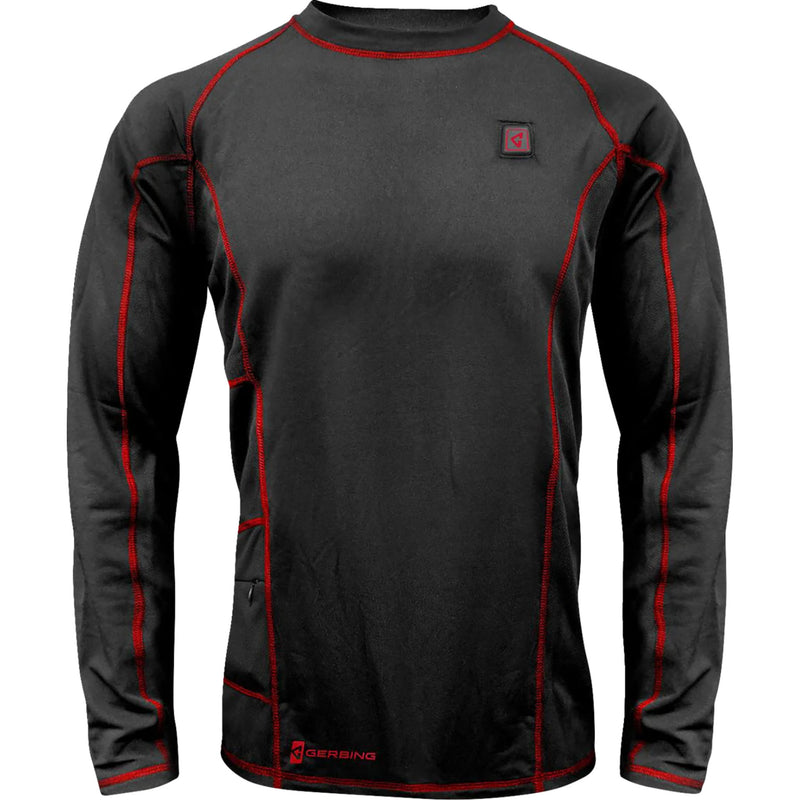 GERBING HEATED CLOTHING 2824-0123 GER-BLS-7V-M-BLK-3XL 7 V Heated Base Layer Shirt 3xl