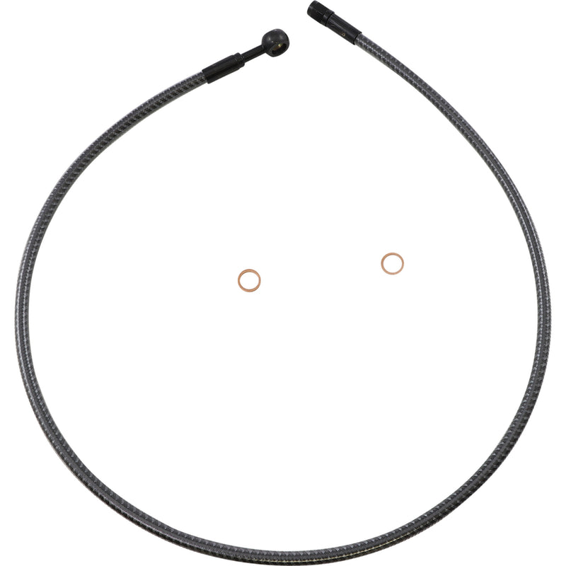 MAGNUM SHIELDING 1741-6315 AS77636 KARBONFIBR Designer Series ABS-Specific Front Upper Brake Kit - Brake Line - Front - 10 mm - 180° - 36" - KARBONFIBR