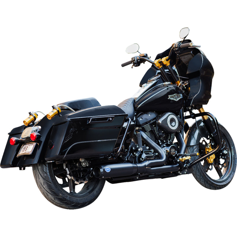 S&s Cycle Qualifier 2-Into-1 Exhaust System - 550-1109 For Harley Touring 2017-2023