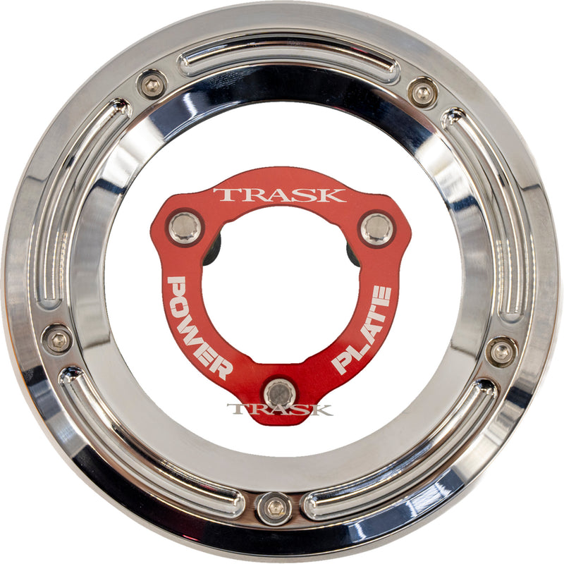 Trask Derby Cover - TM-0051-CH-RD For Harley Touring 2017-2026