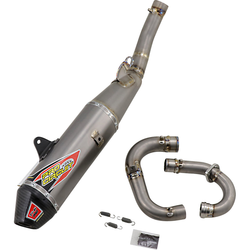 Pro Circuit Ti-6 Pro Single Canister Exhaust System - 0332045FP Yamaha YZ 450 2020-2021