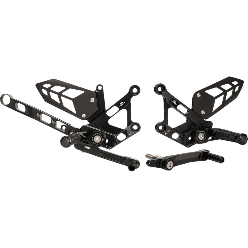 GILLES TOOLING 1623-0417 MUE2-Y02-B MUE2 Rearset black - ktm