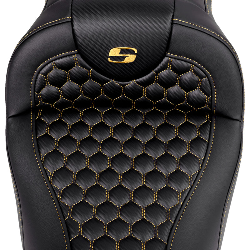 Saddlemen Roadsofa™ Seat - 808-07B-18907 For Harley Touring 2008-2023