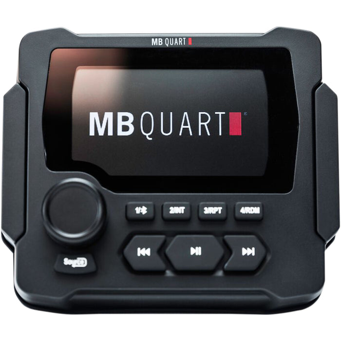 MB QUART 4401-0217 GMR-LED Powered Bluetooth® AM/FM Gauge Mount Radio with LED Color Display Audio System - CanAm