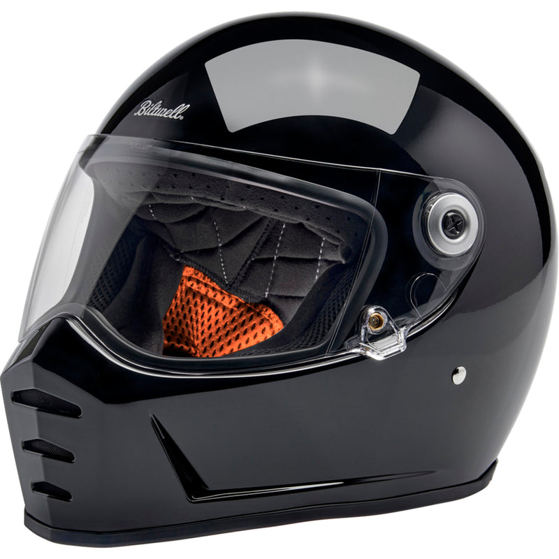 BILTWELL Lane Splitter Helmet Gloss - Black