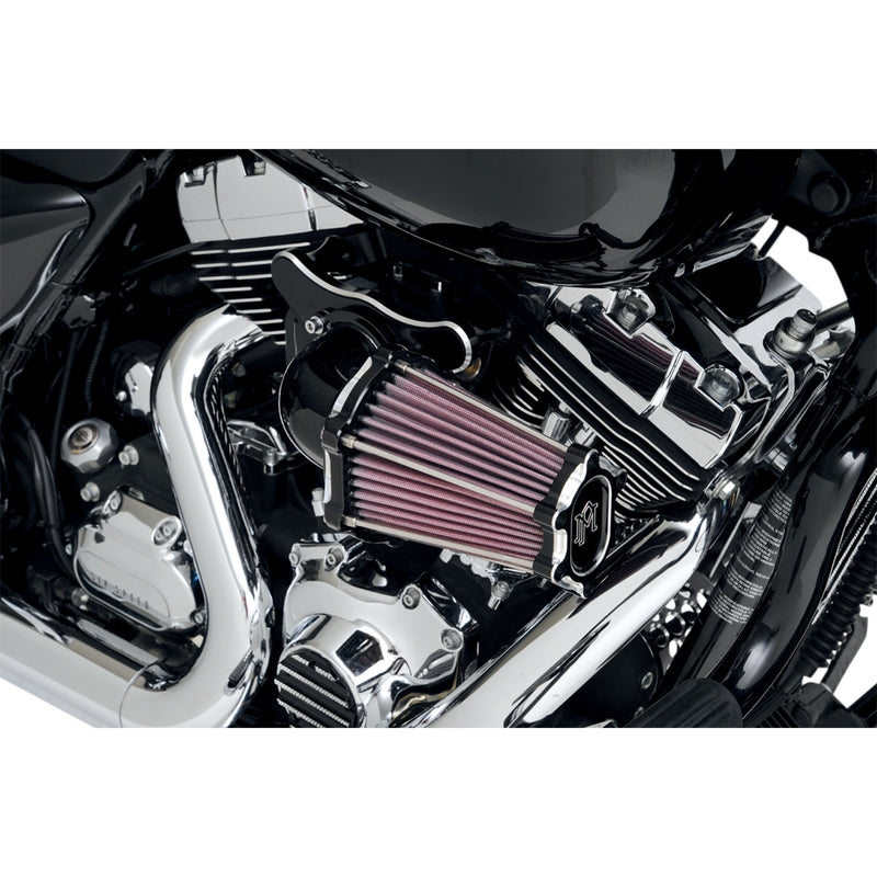 Performance Machine (pm) Fast Air Air Cleaner - 0206-2050-BM For Harley Motorcycles 2008-2017