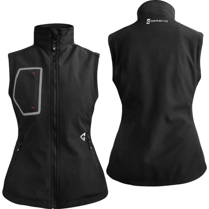 GERBING HEATED CLOTHING Women's 7V Torrid Softshell Vest 2.0 Black