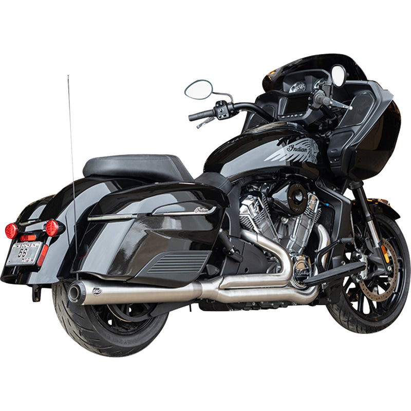 S&s Cycle Qualifier 2-Into-1 Exhaust System - 550-1132 For Indian 2020-2025