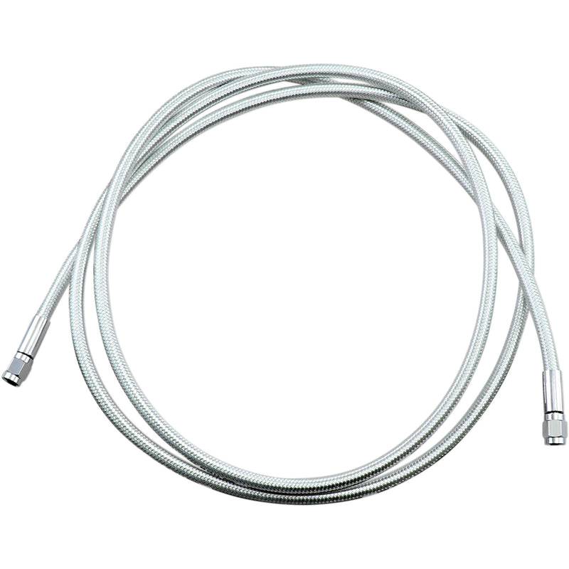 MAGNUM SHIELDING 1741-5450 AS3576 Braided Universal ABS Brake Line - 76" - Sterling Chromite II