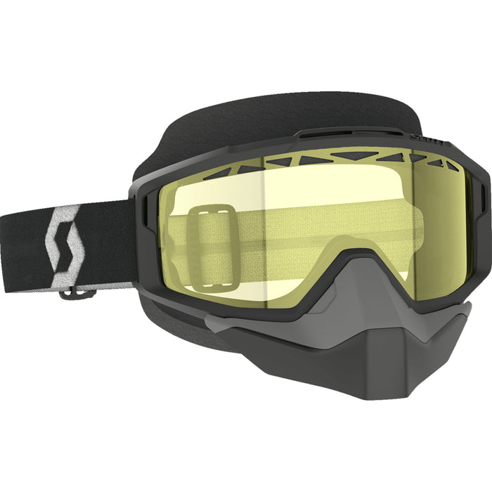 SCOTT Split OTG Snow Goggle Black/White - Dual Lens