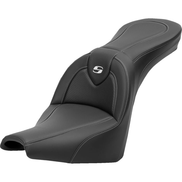 SADDLEMEN 0802-1561 818-30-185 Roadsofa™ Carbon Fiber Seat - without Backrest - FXBB/FXST '18-'23