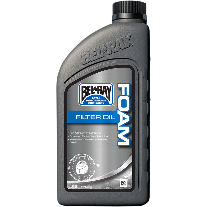 BEL-RAY 3610-0037 99190-B1LW Foam Filter Oil 1l