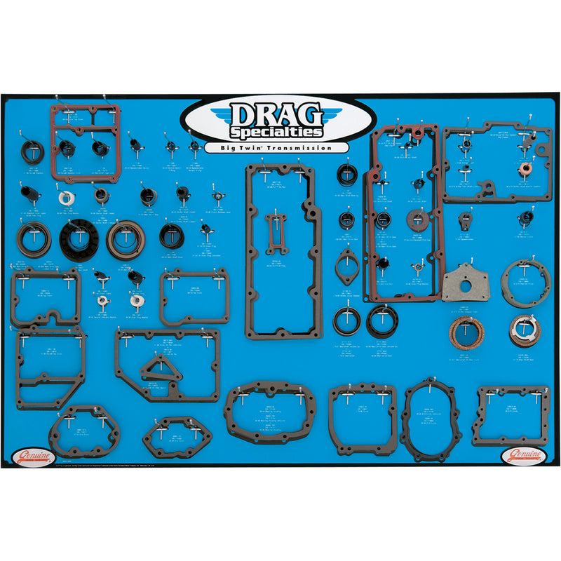 Drag Specialties Display Board - 0934-0287 For Harley Motorcycles 1980-2008
