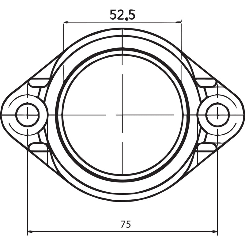 KIMPEX 07-100-26 301713 Carburetor Mounting Flange arctic cat
