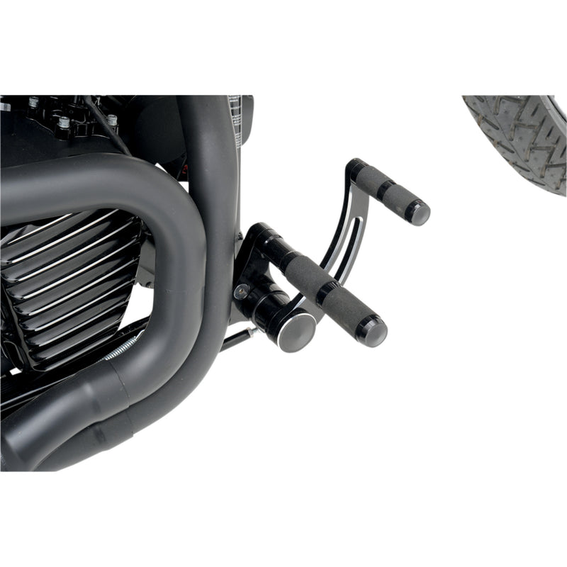 Accutronix Night Series Forward Control Kit - FC102-SSN For Harley Motorcycles 1991-2016