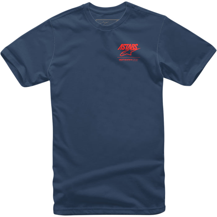 ALPINESTARS 3030-20804 12137201870M Back Mix T-Shirt navy - medium