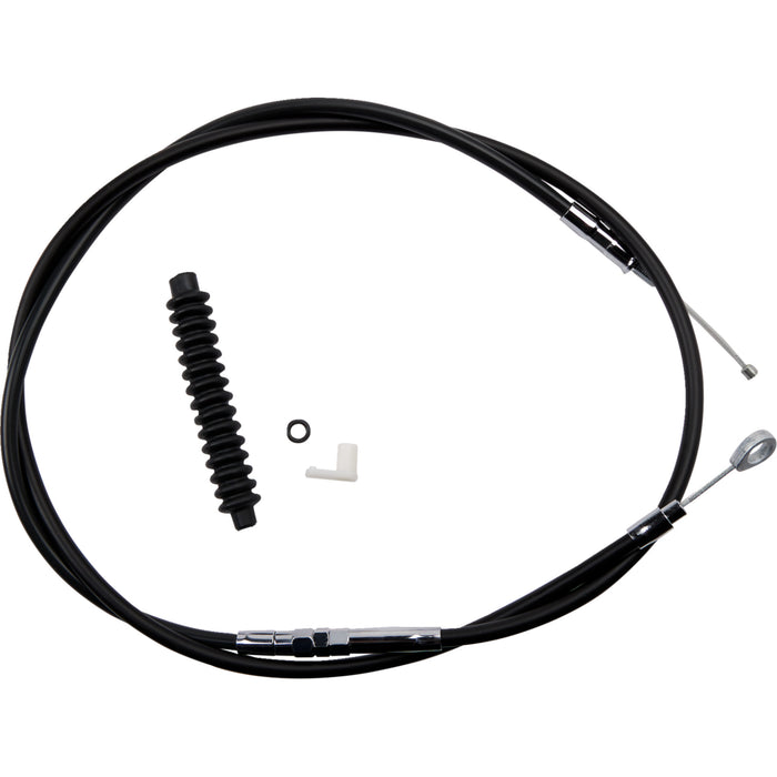 DRAG SPECIALTIES High-Efficiency Black Vinyl Clutch Cable