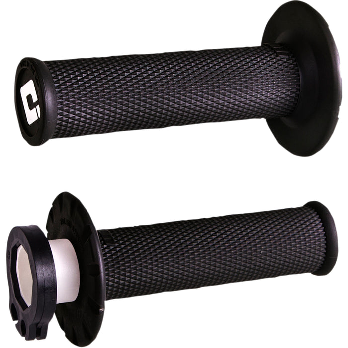 ODI 0630-2545 H36NWB V2 Lock-On No-Waffle Grips Grips - Lock-On - No Waffle - Black