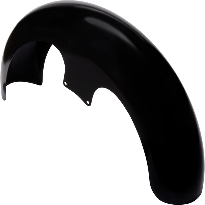 KLOCK WERKS 1401-0435 KWF-01-0105-2014 Tire Hugger Front Fender for Dresser - Wrapper Fender Kit - Steel - Black - 21" - FL