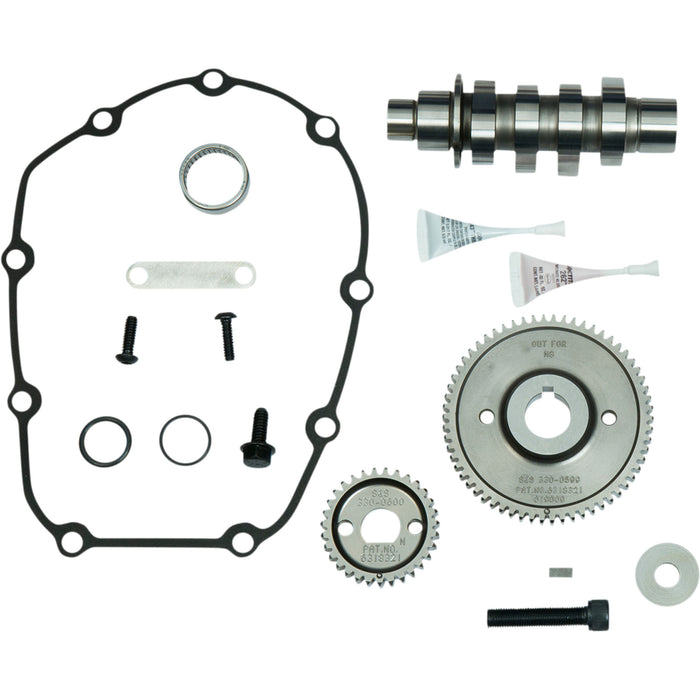 S&S CYCLE 0925-1342 330-0732 590G Gear Drive Camshaft Kit - M8