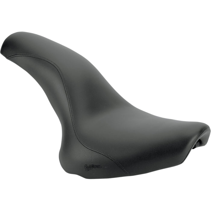 SADDLEMEN 0802-0278 8185FJ Profiler™ Seat - Black - Smooth - Softail