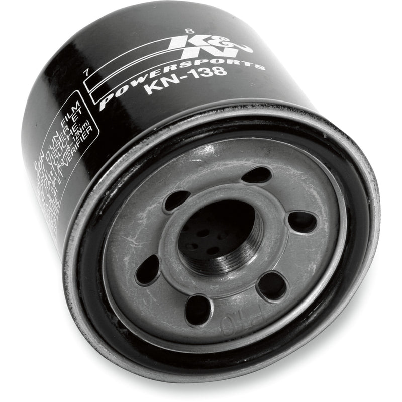 K & N Wrench-Off Oil Filter - KN-138 For Arctic Cat ATVs 2004-2008 | Aprilia Motorcycles 2013-2021 | Cagiva Navigator / Raptor 2000-2005