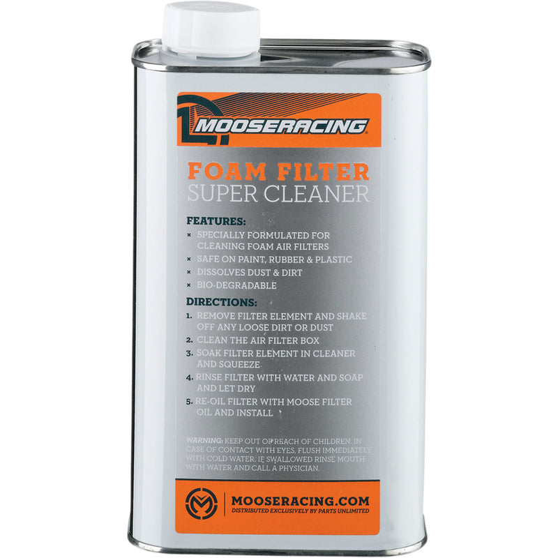 MOOSE OFFROAD 3704-0009 DT-20-50 Foam Filter Super Cleaner Biodegradable Air Filter Cleaner - 1L