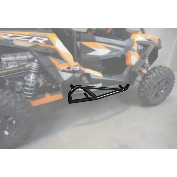 MOOSE OFFROAD 0530-1424 1004-BK RZR Nerf Bars Nerf Bars - Black - RZR 2-Seater