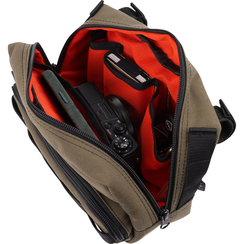 THRASHIN SUPPLY CO. 3510-0201 THB-0010 Handlebar Bag Plus - Green