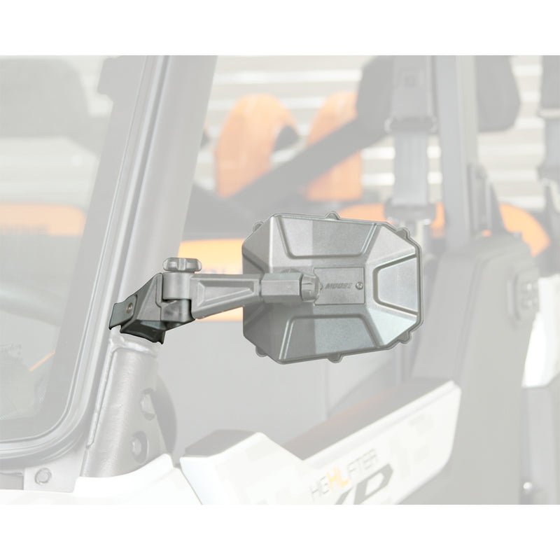MOOSE OFFROAD 0640-1476 UTVADP-1 Universal Side Mirror Adapter Mirror Adapter - Side View - Polished - Universal