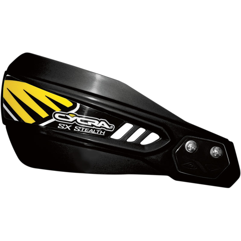 CYCRA 0635-0201 1CYC-0015-12X Stealth Alloy Racer Pack Handguards - Stealth - Black