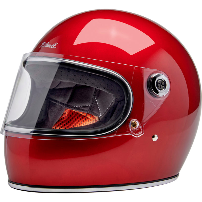 BILTWELL Gringo S Helmet Metallic - Cherry Red