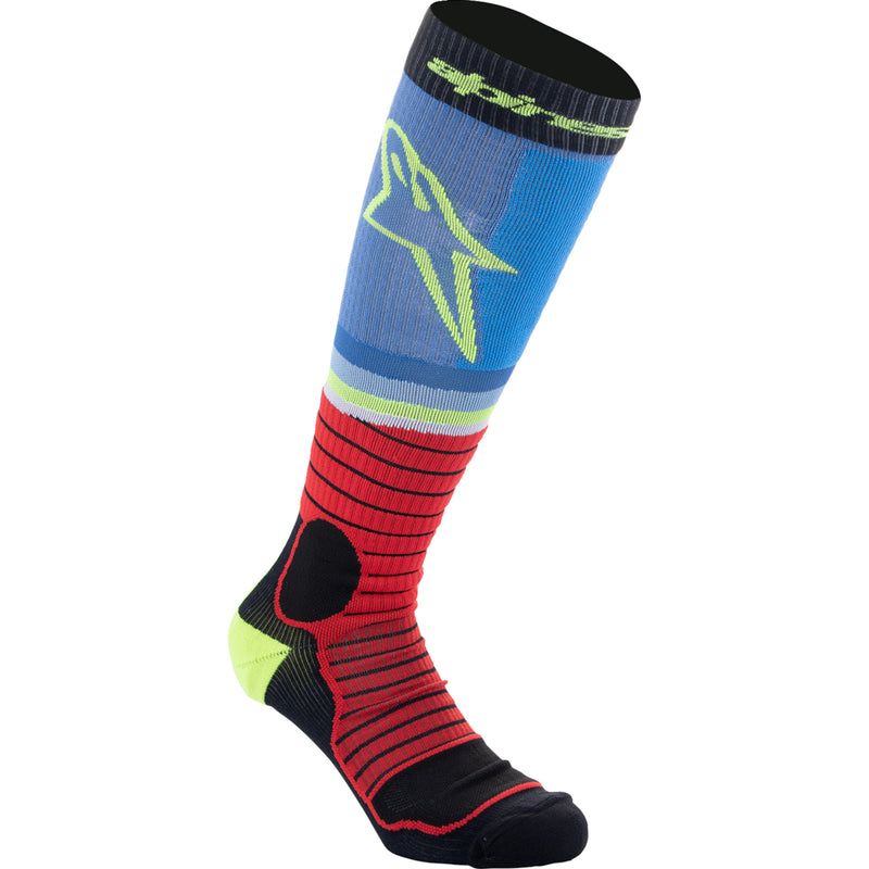 ALPINESTARS MX Pro Socks Black/Red/Blue/Yellow