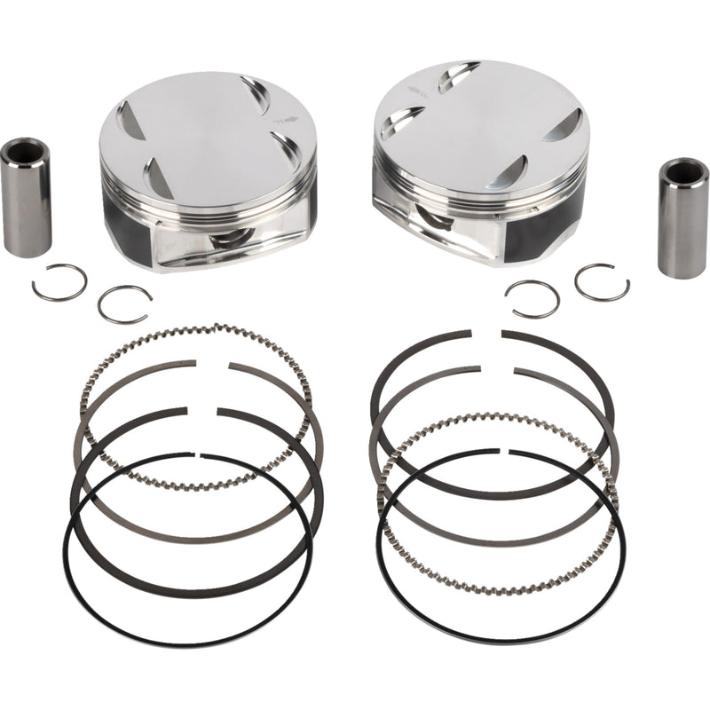 JE Pistons Piston Kit - 370251 For Harley Motorcycles 2018-2026