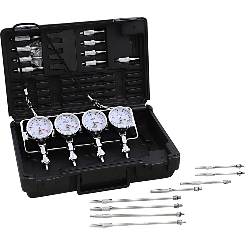 K&L SUPPLY 3804-0026 35-3019 Deluxe Vacuum Gauge Set Vacuum Gauge Set - Fuel Pressure - Deluxe