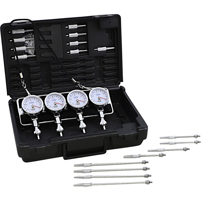 K&L SUPPLY 3804-0026 35-3019 Deluxe Vacuum Gauge Set Vacuum Gauge Set - Fuel Pressure - Deluxe