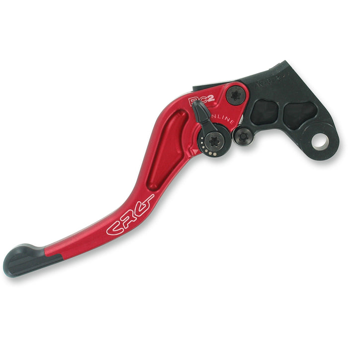 CRG 0613-0717 2AN-642-H-R RC2 Shorty Clutch Lever Clutch Lever - RC2 - Short - Red