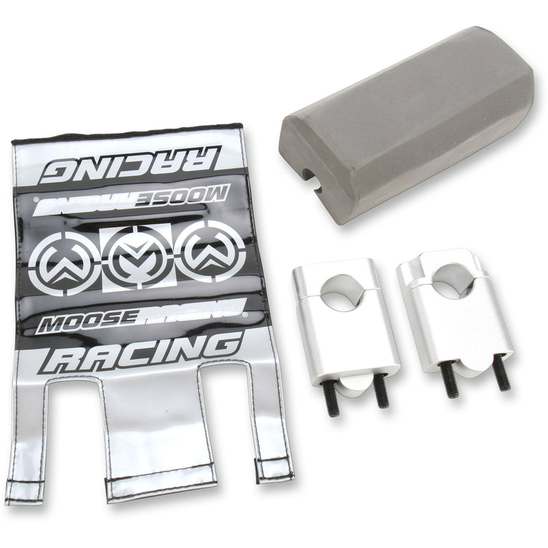 MOOSE OFFROAD 0603-0344 1MS0762P61-SS28 Universal Handlebar Clamp Kit Handlebar Mount Clamp - 50 mm - Universal