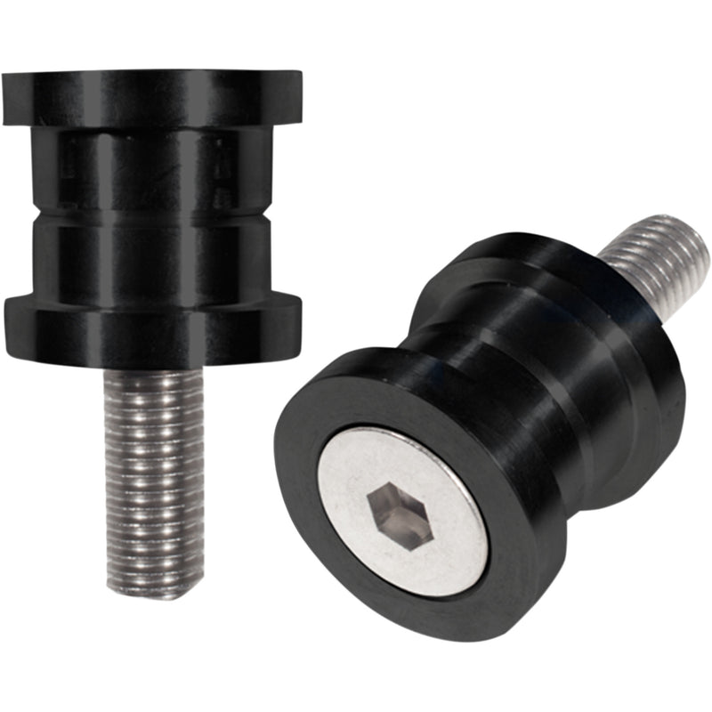 Speed Merchant 1" Solid Handlebar Riser Bushing Black - SM-HDSRBB For Harley Motorcycles 1973-2017