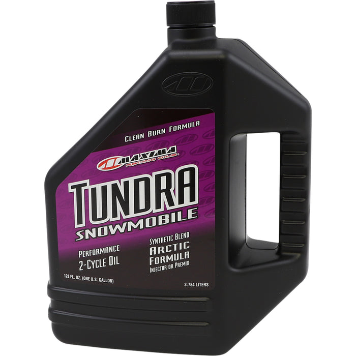 MAXIMA RACING OIL 249128 249128 Tundra Synthetic Blend 2T Engine Oil Tundra 2T Snow Oil - 1 U.S. gal.